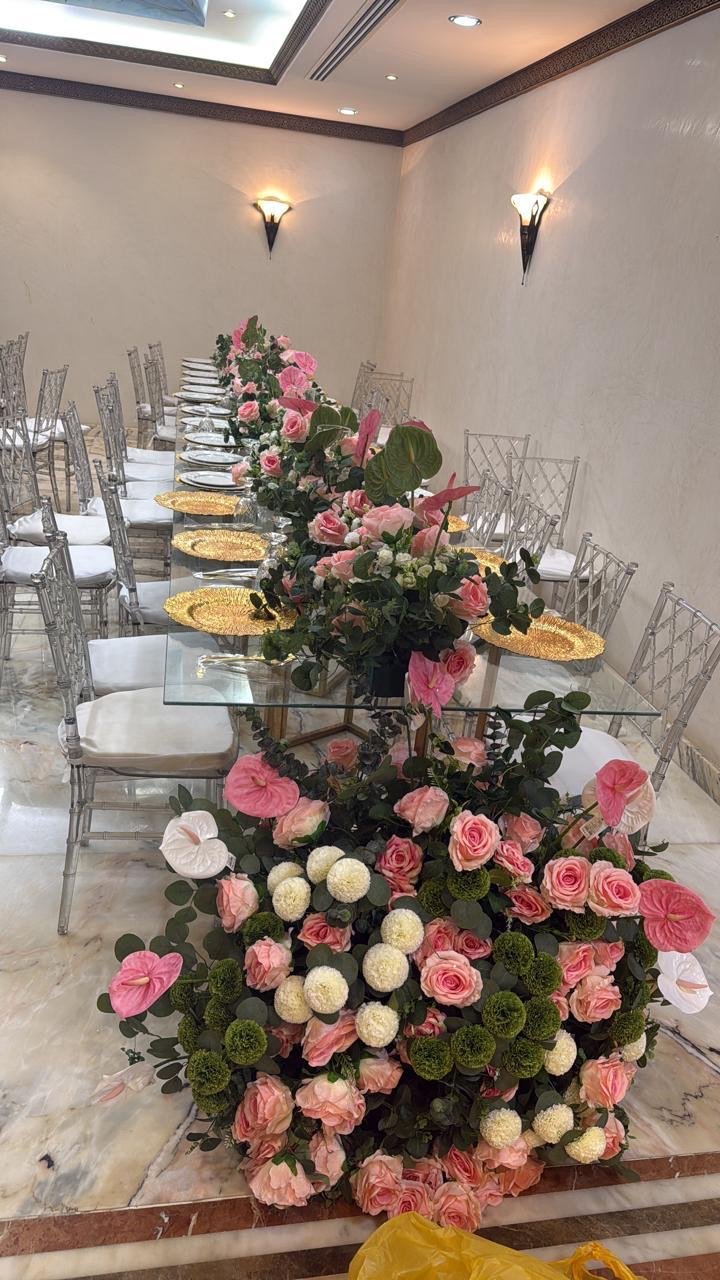 تنسيق حفلات الزفاف وجميع حفلات